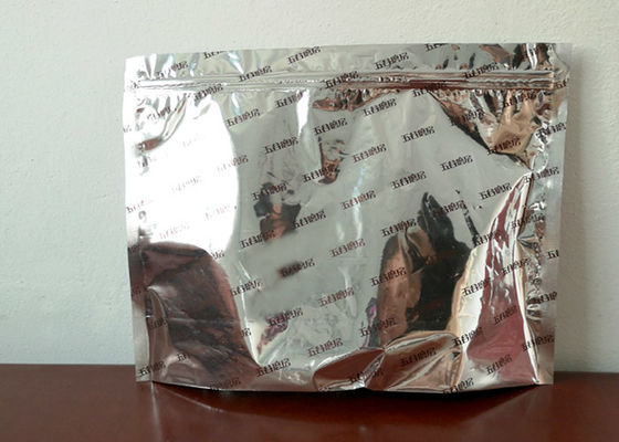 Self Standing Aluminium Foil Zip Lock Bag Thickness 0.09MM Max 9 Color Available