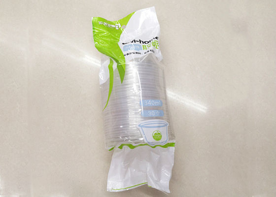 Eco Friendly Custom Printed Resealable Plastic Bags For Disposable Water Cup