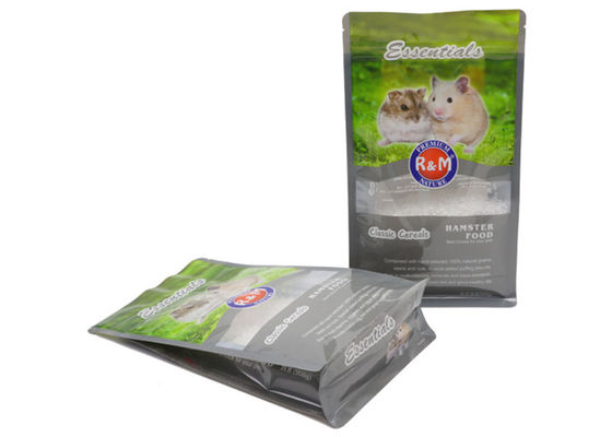 Eight Side Seal Laminated Plastic Bags Pet Cats And Dogs Food Bags