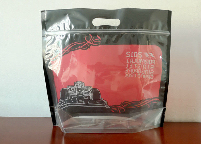 Clothing Underwear Stand Up Zipper Pouch Bags With Material Pet 12