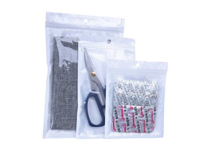 Custom Printed Laminated Material Plastic Wire Bag Zipper Plastic Cable