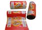 Varicoloured Snacks Packaging Roll Film / Biodegradable Food Grade Packaging Film