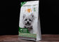 Self Sealing Pet Food Packaging Bags / Dog Food Pouches Customized Logo