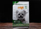 Self Sealing Pet Food Packaging Bags / Dog Food Pouches Customized Logo