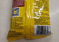 Zip Lock Yellow Dog Food Bag , Custom Printed Food Pouches Flat Bottom Sealed
