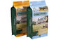 Gusset Top Pet Food Packaging Bags Customized Capacity With Resealable Zipper