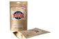 Additive packaging Kraft Paper Bags can stand up zipper on top food packaging bag
