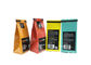 Zipper Top Colorful Stand Up Coffee Bags , Custom Printed Coffee Bags Size 23*12.5CM