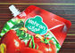 Flexible Packaging Stand Up Bags With Spout Tomato Sauce Packaging Bag With Spout