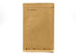 Square Bottom Kraft Paper Cement Bag / Kraft Paper Packaging Bags For Cement
