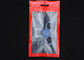 Customized Soft Plastic Zip Lock Fishing Bait Packaging Bag With Hook