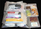Moisture Proof Custom Food Packaging Bags , Matte Or Transparent Three Side Seal Zipper Plastic Bags