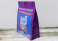 Custom Poly Zipper Pet Food Packaging Bags / Plastic Treat Dog Printed Pouch Cat Litter Packaging Bag