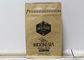 Food Coffee Packaging k Kraft Paper With Gravure Printing Aluminium Custom Printed Flat Bottom Stand Up Pouch