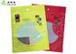 3 Side Sealed Food Pouches Flavoring Printed Packaging Bags With Window