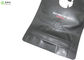 Customized 500g Eight Sided Flat Bottom Zipper Bag With Valve Aluminum Foil Coffee Bag