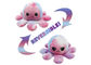 Reversible Double Sided Octopus Plush Stuffed Toy