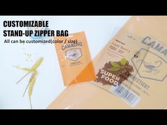 Multiple Choices Three Side Seal Bag Foil Aluminum Stand Up Food Pouch