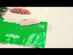 Custom Food Packaging Pouch With Zipper Eight Side Seal Resealable Dog Food Bag