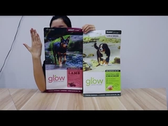 Heat Seal Zipper Top Dog Food Black Bag Purina Retriever Victor Dog Food 50 Lb Bag