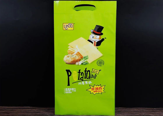 Large Size Biscuit Aluminium Foil Packaging Bags / Custom Printed Potato Chip Bags