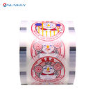 Clear PP PS PET PE Laminated Film Roll Plastic Cup Sealing Roll Film