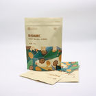 Heat Sealed Protein Powder Ziplock Packaging Bag Snack Nuts Matte Stand Up Food Bag