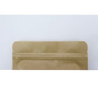 Eco Friendly Flat Bottom Bag 3.5 Recyclable Tea Paper Sealed Ziplock Bags For Packaging