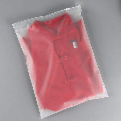 Laminated Custom Matte Resealable Transparent Plastic Ziplockk Bags For Packing Clothes