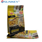 Ziplockk Flat Bottom Sustainable Packaging Pouch Box Packaging Frozen Food Packaging Bag