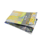 LDPE Printed Colorful Frosted Stand Up Pouch 8 Side Seal Recyclable Pouch Food Packaging
