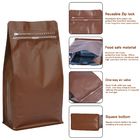 Biodegradable Reusable Sustainable Packaging Pouch Black Coffee Packaging Bags