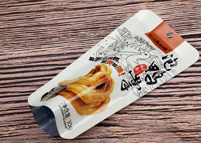 Vacuum Sealed Aluminium Foil Packaging Bags Custom Trademark Printing