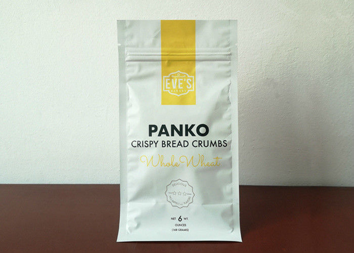 Food Packaging With Aluminum Foil Flat Bag Laminated Food Packaging With Aluminum Foil Flat