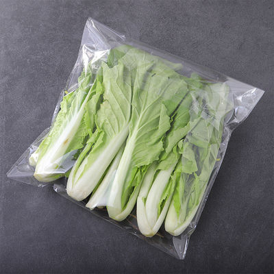 PE Fruits And Vegetables Packing Custom Printing Zip Lock VMPET Transparent Zip Lock Pouch