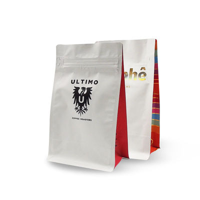 Biodegradable Reusable Sustainable Packaging Pouch Black Coffee Packaging Bags